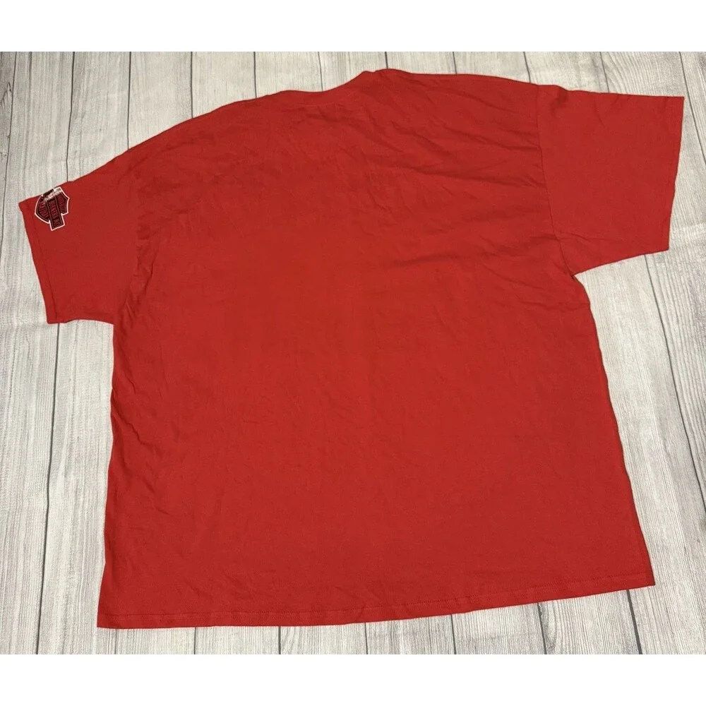 Louisville State Burners Motorcycle Club MC Graphic T Shirt Size 4XL XXXL Red